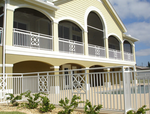 Pool Railings, Patio railing, metal railing for decks AMD Ornamental